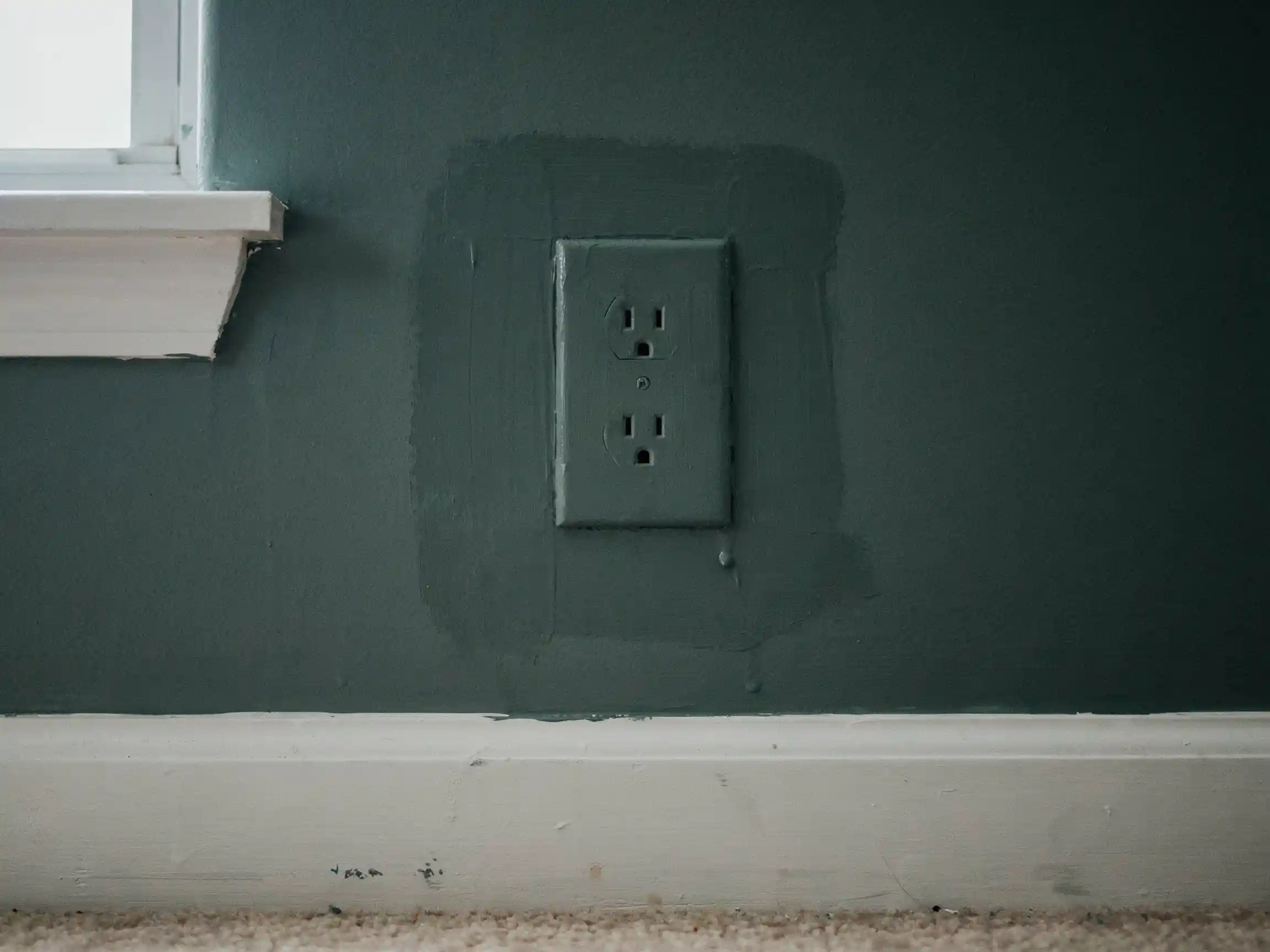 outlet cover painting ideas match the wall, gold painted outlet cover, DIY painting outlet covers supplies.