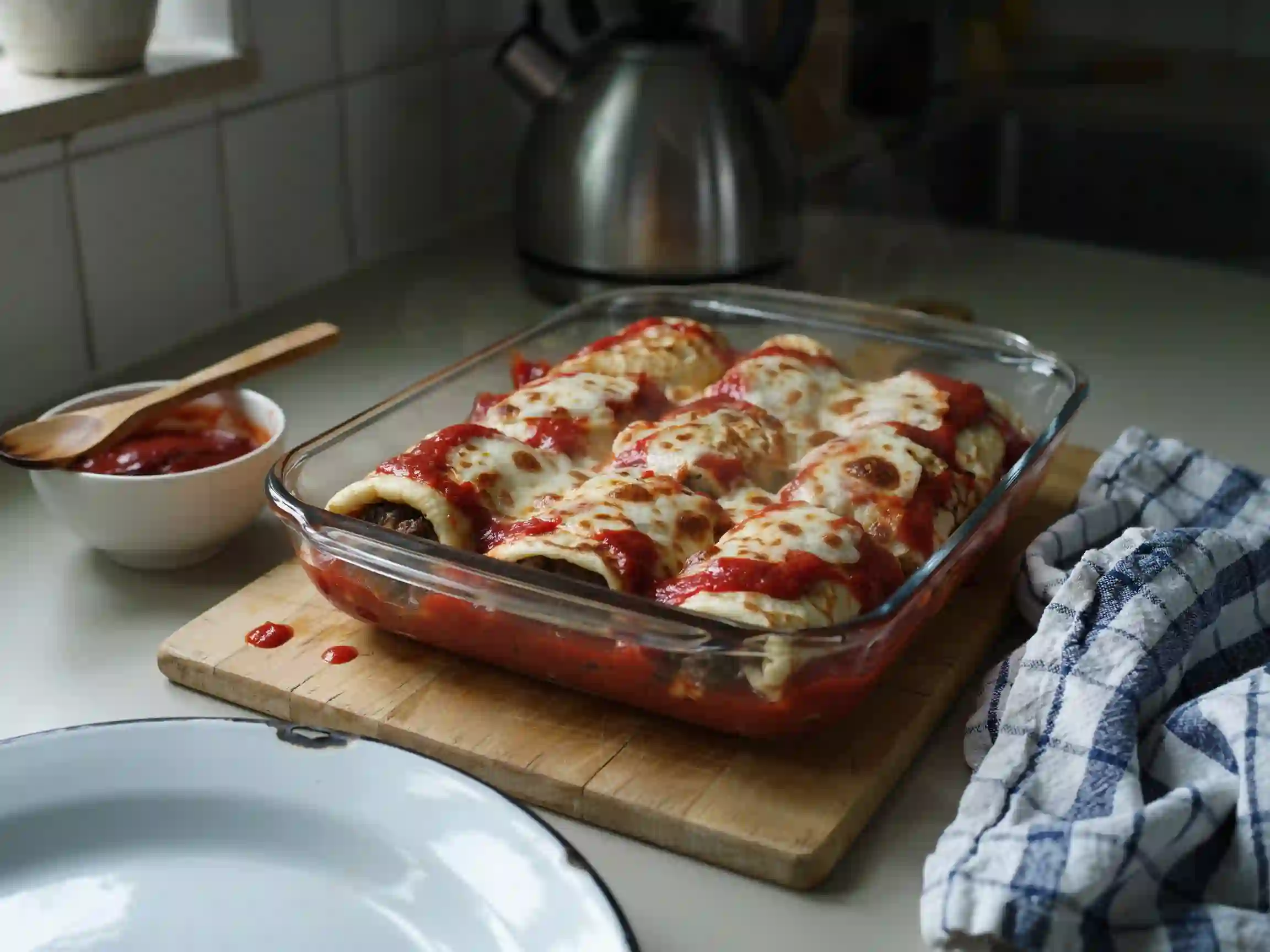 panqueca receita de carne moída, massa de panqueca na frigideira, panqueca gratinada no forno