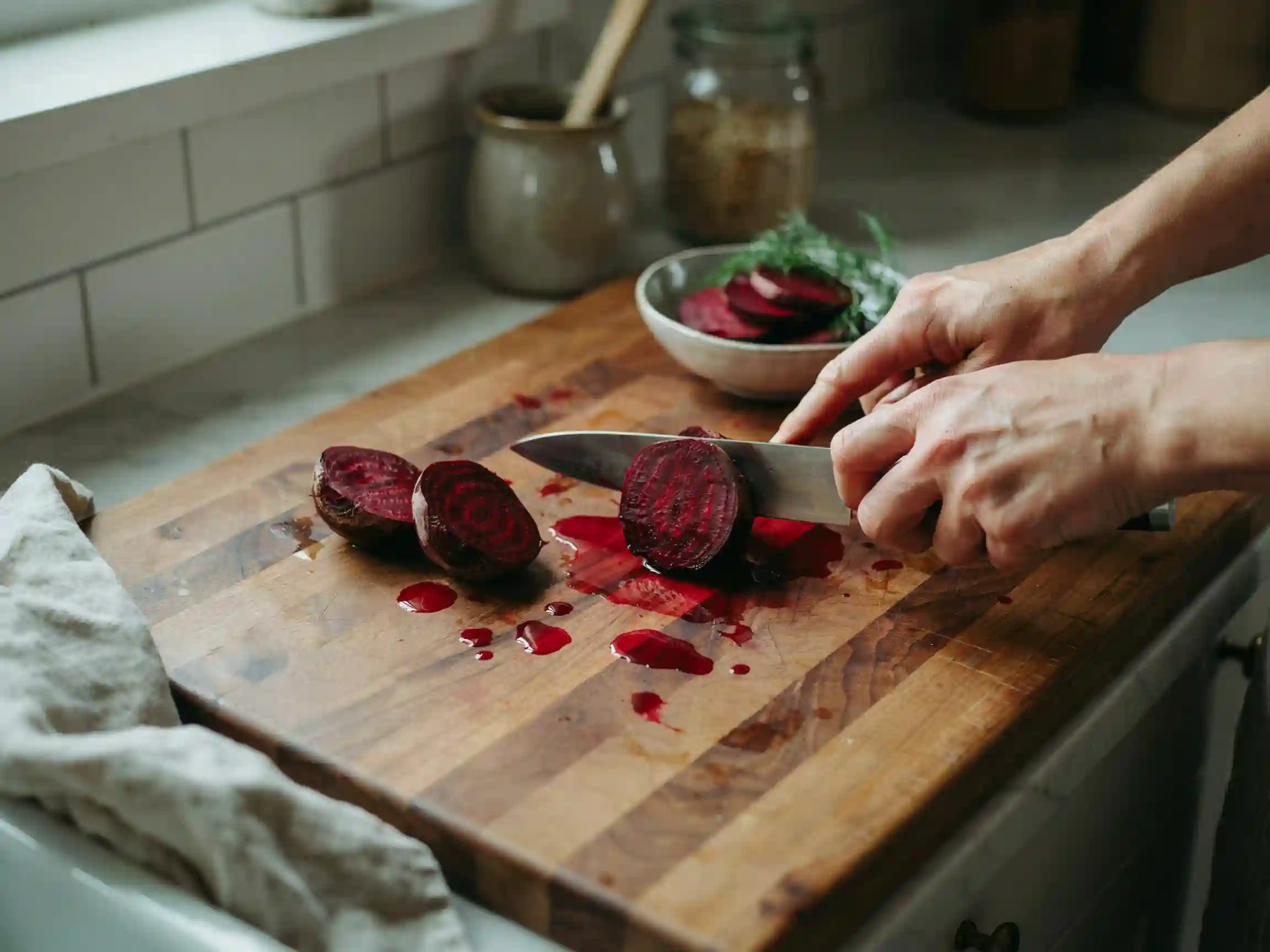 easy pickled beets recipe jar, pickled beets brine spices, pickled beets on a salad