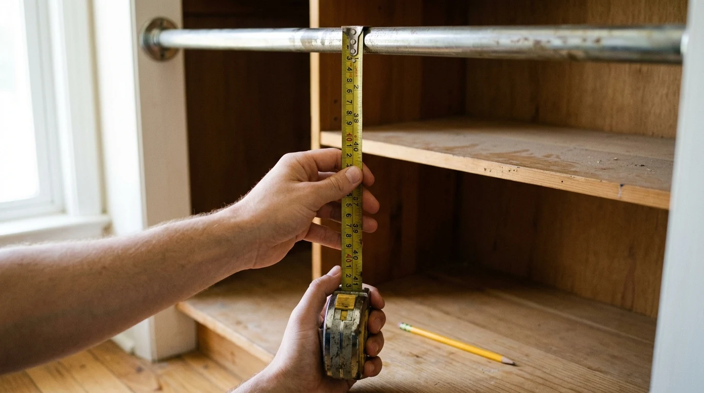 closet storage ideas double hanging rail