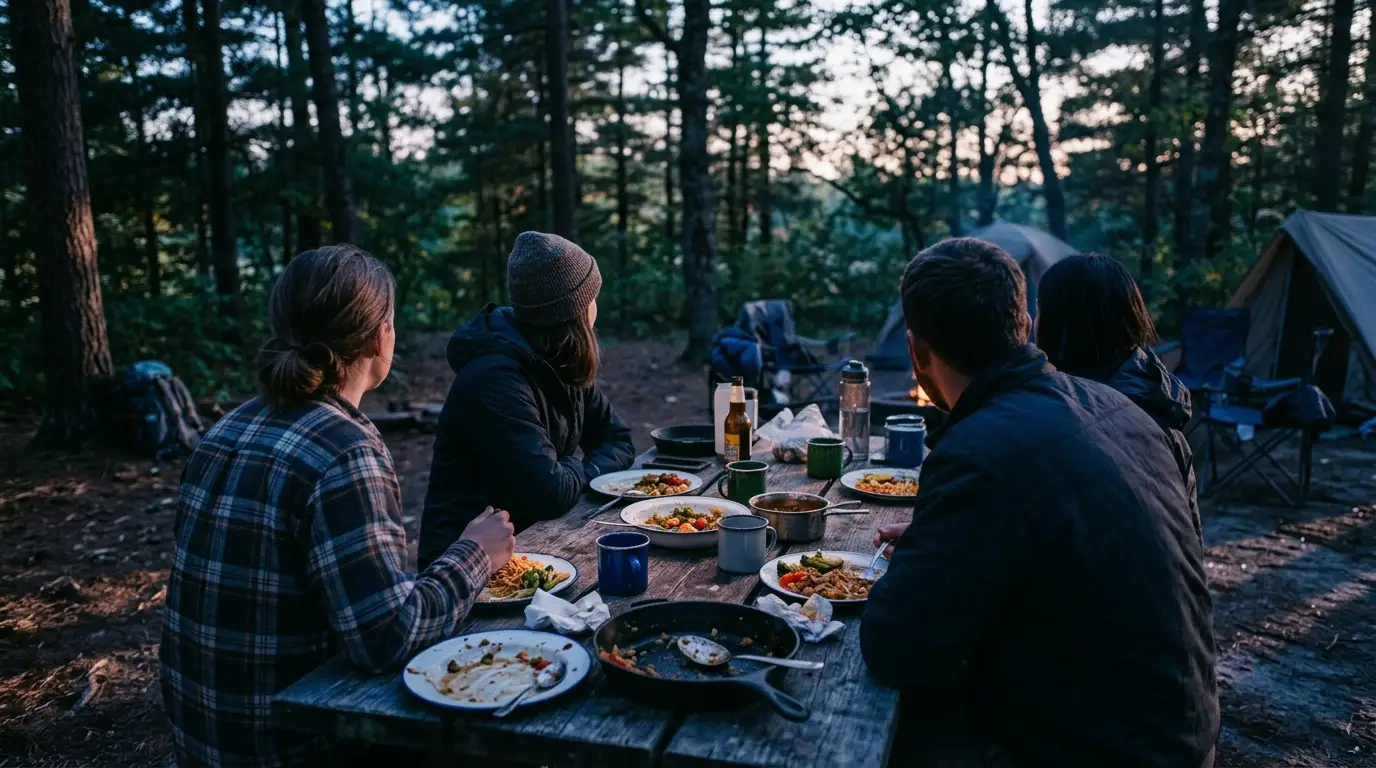 camping food ideas foil packet dinners