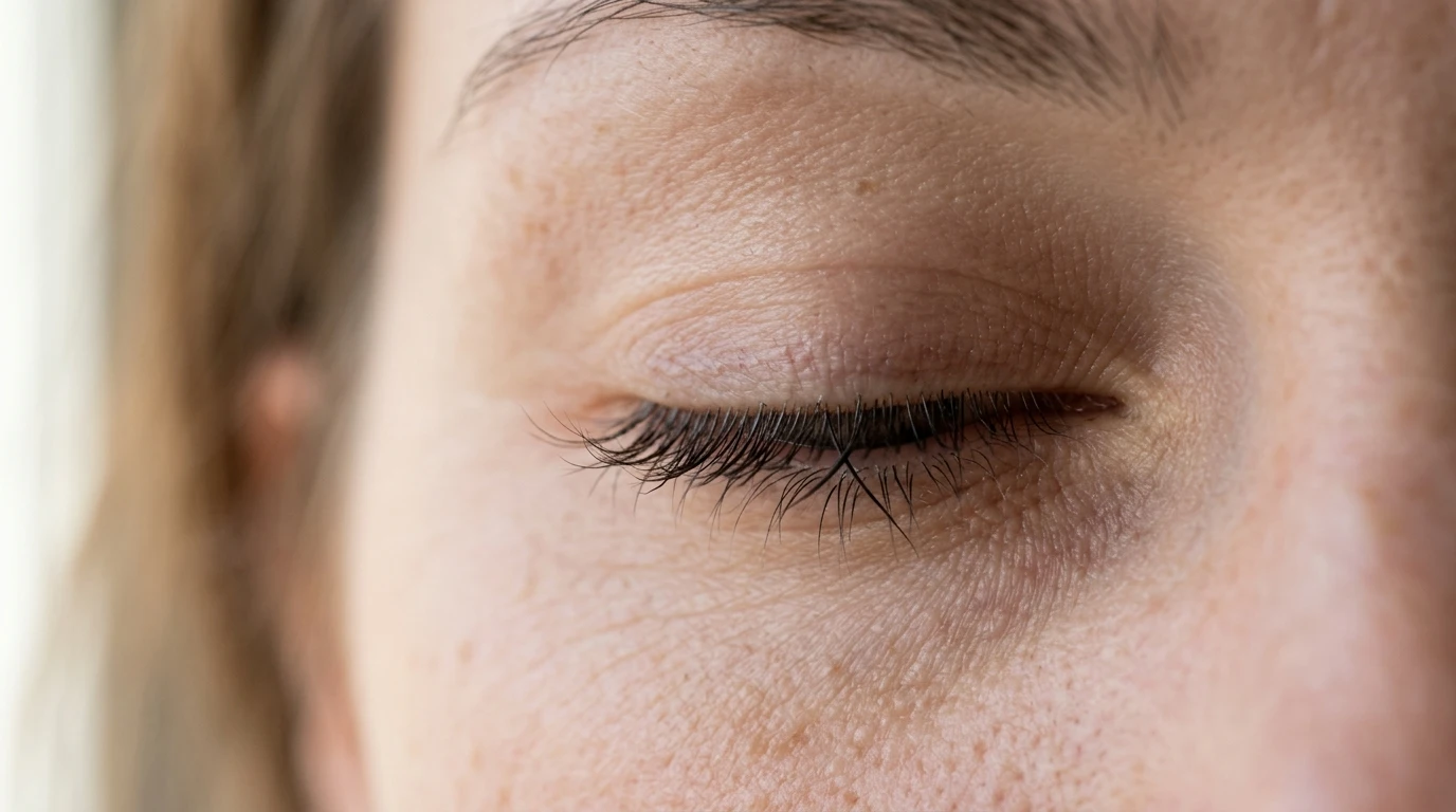 perfect eyelashes curled before mascara, perfect eyelashes separated with a spoolie, perfect eyelashes natural daytime look