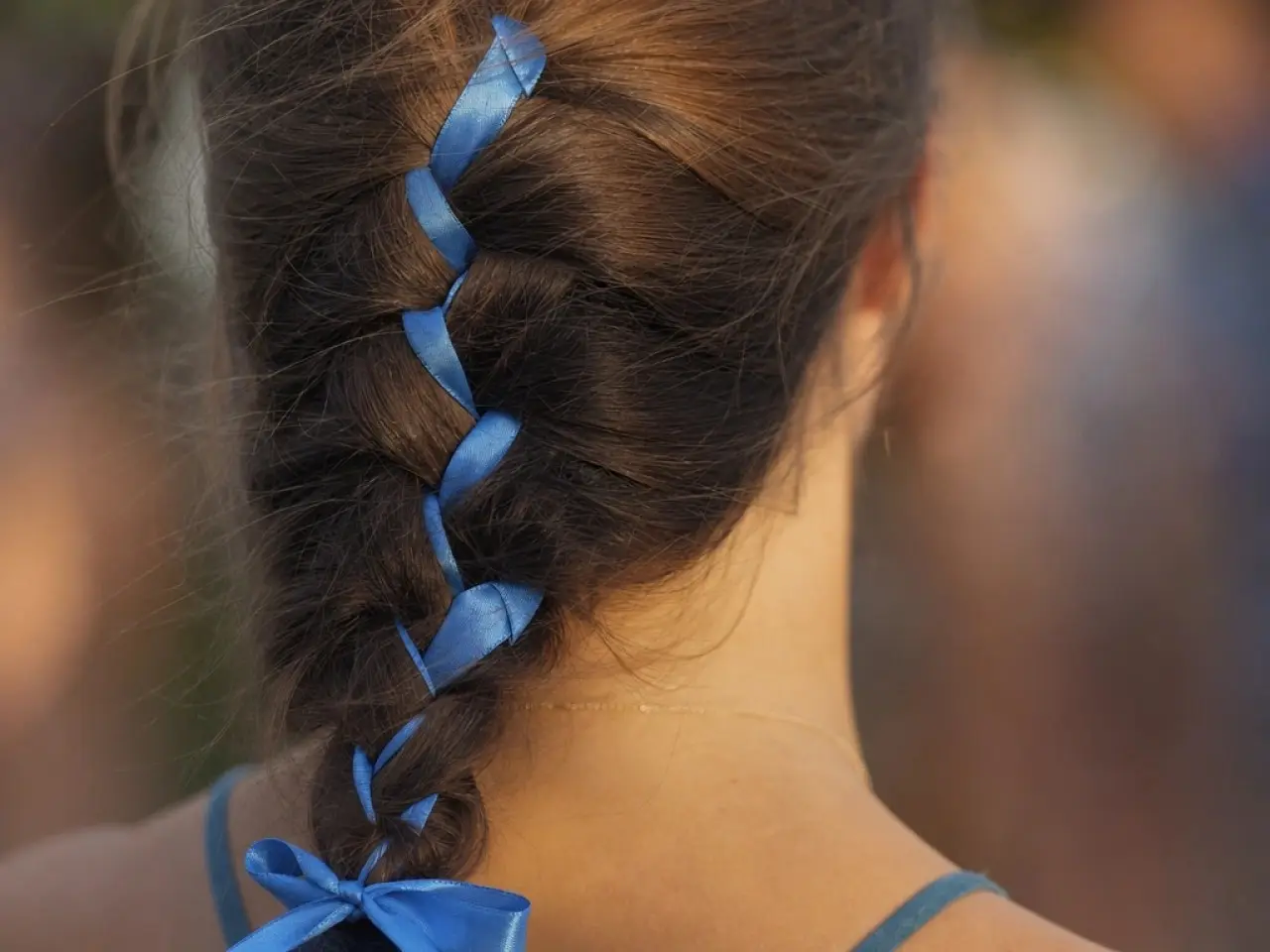 Fourth of July hairstyles, easy Fourth of July hairstyles, Fourth of July hairstyles with ribbon