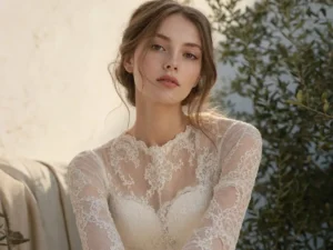 dentelle tendance 2026 robe, dentelle tendance 2026 top blanc, look coquette dentelle 2026