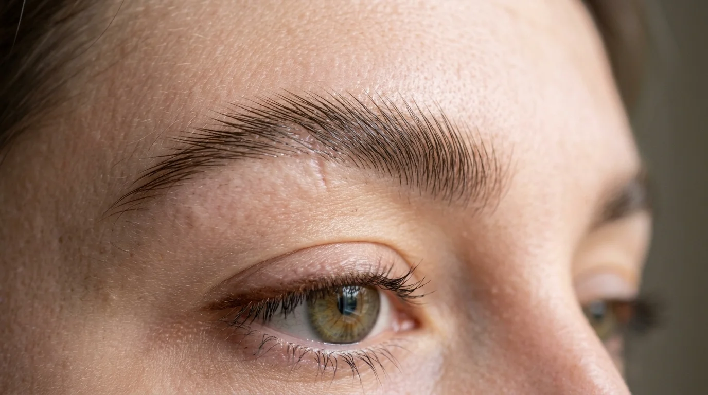 no lashes makeup look with tightlined