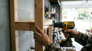 5. Build a simple 2x4 shelf unit