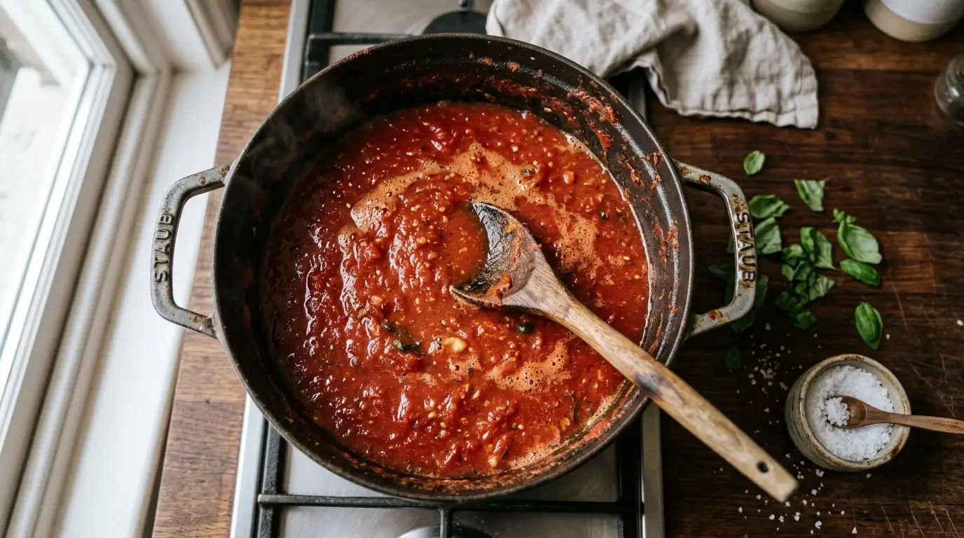 4. Roasted tomato sauce