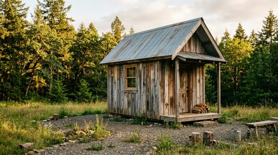 7. Metal roofing beats shingles on a small footprint