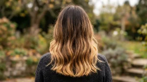 2. Honey blonde balayage on brown hair