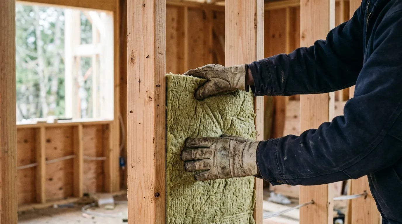 6. Rockwool over spray foam, every time