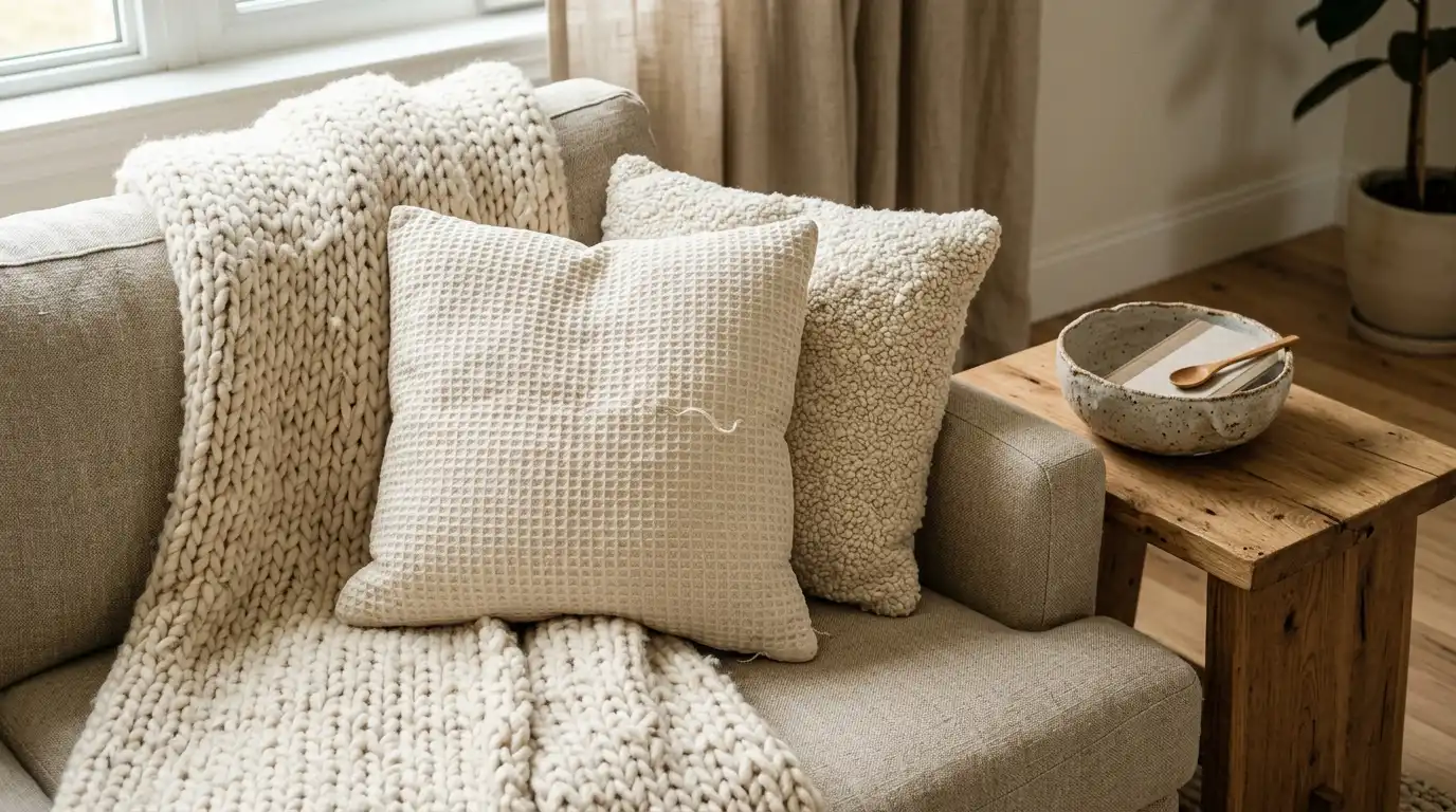 4. Mix at least three textures