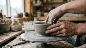 beginner pottery