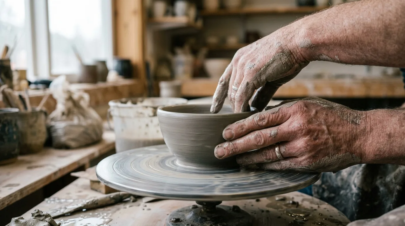 beginner pottery