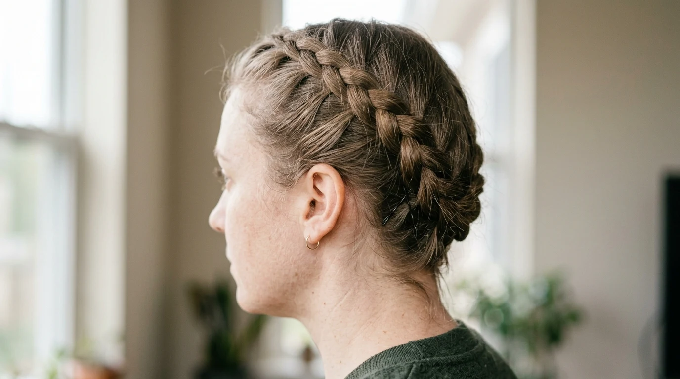 7. Braided crown