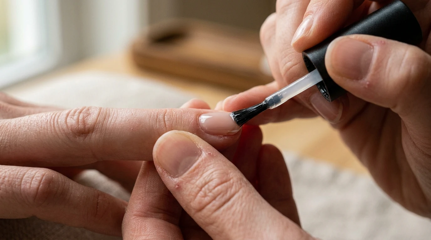 11. Cap the free edge every single coat