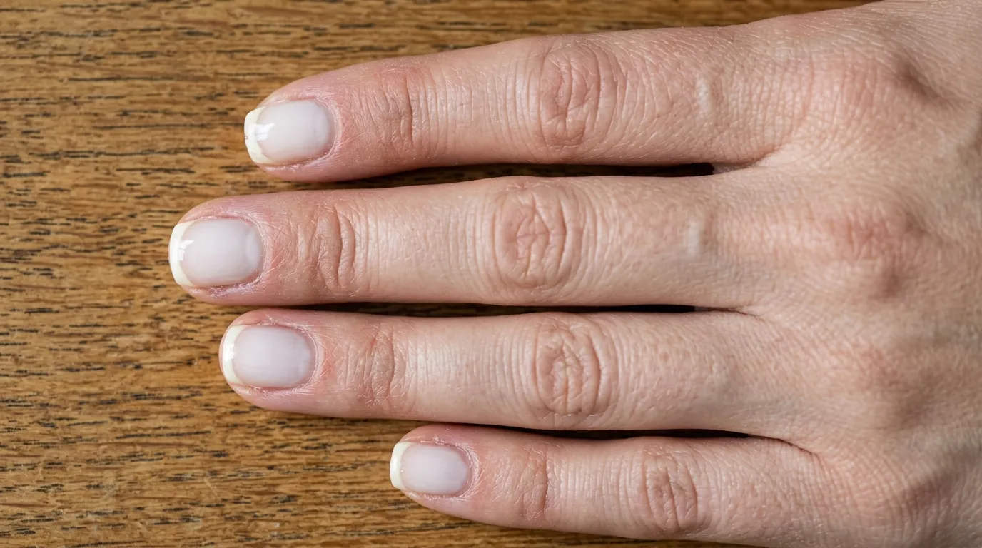 1. Classic milky white with a cream tip
