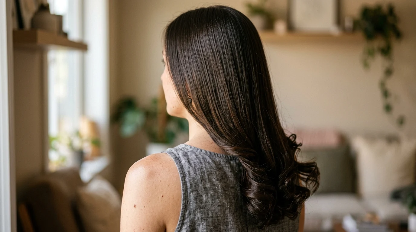 9. Curled ends only