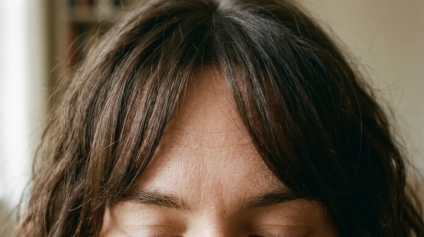 8. Curtain bangs go with it beautifully