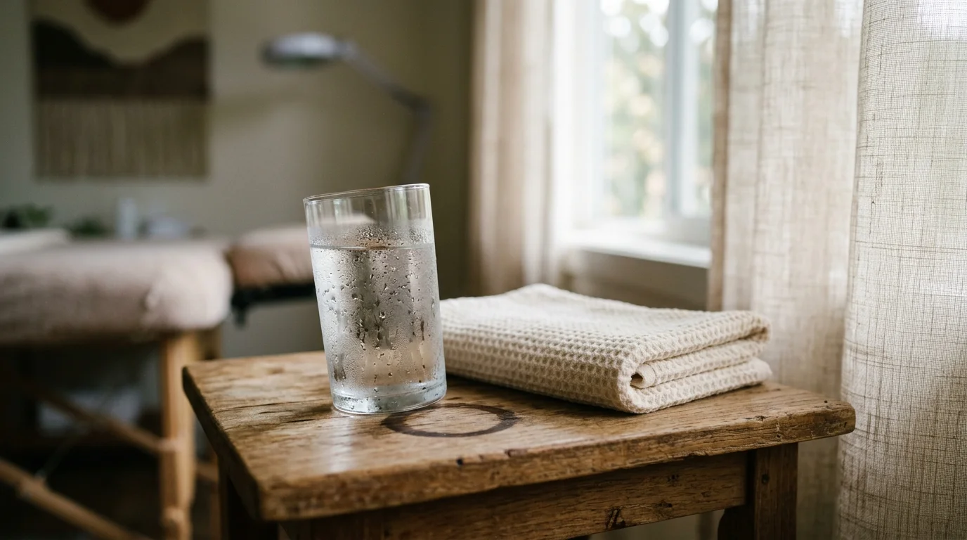 7. Drink water, but do not overthink it