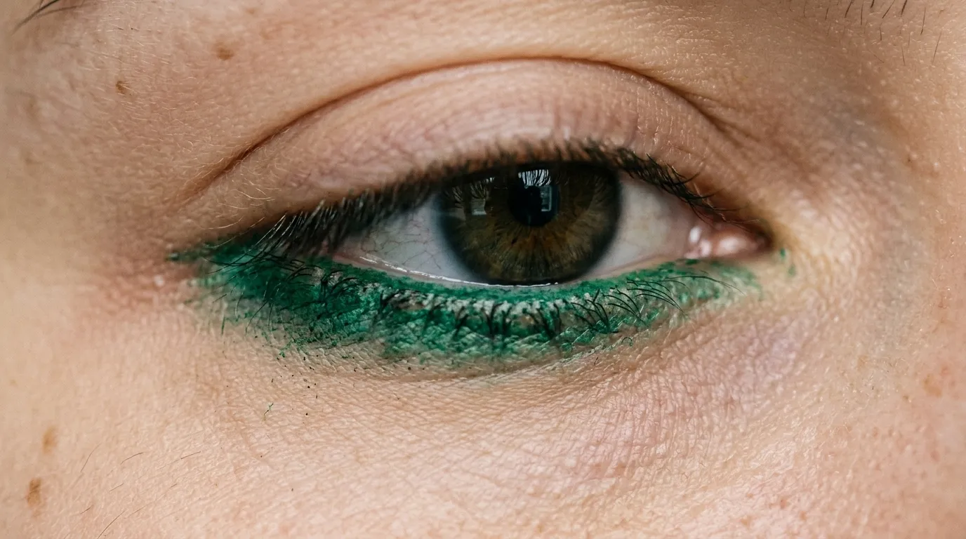 3. Emerald on the lower lash line only