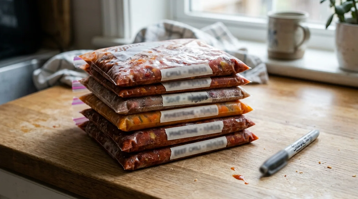 12. Freeze single portions for the bad days
