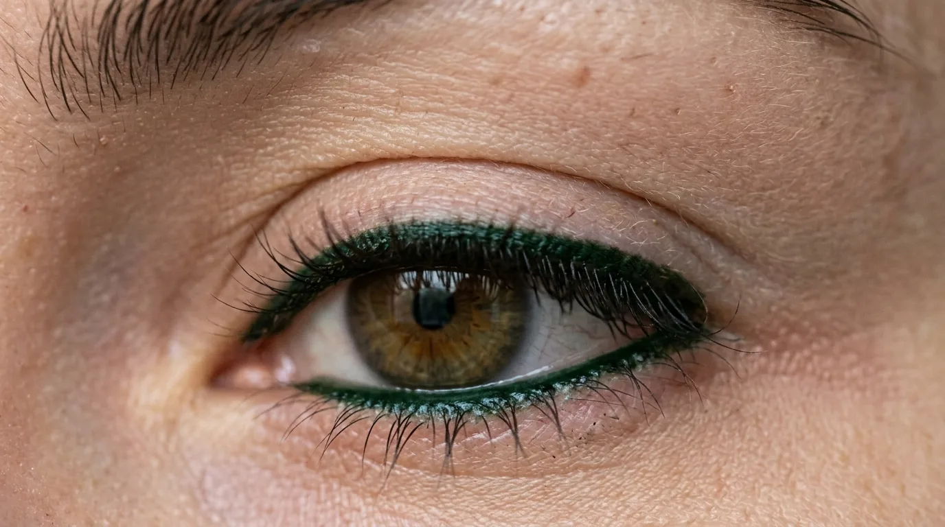 6. Green liner instead of black