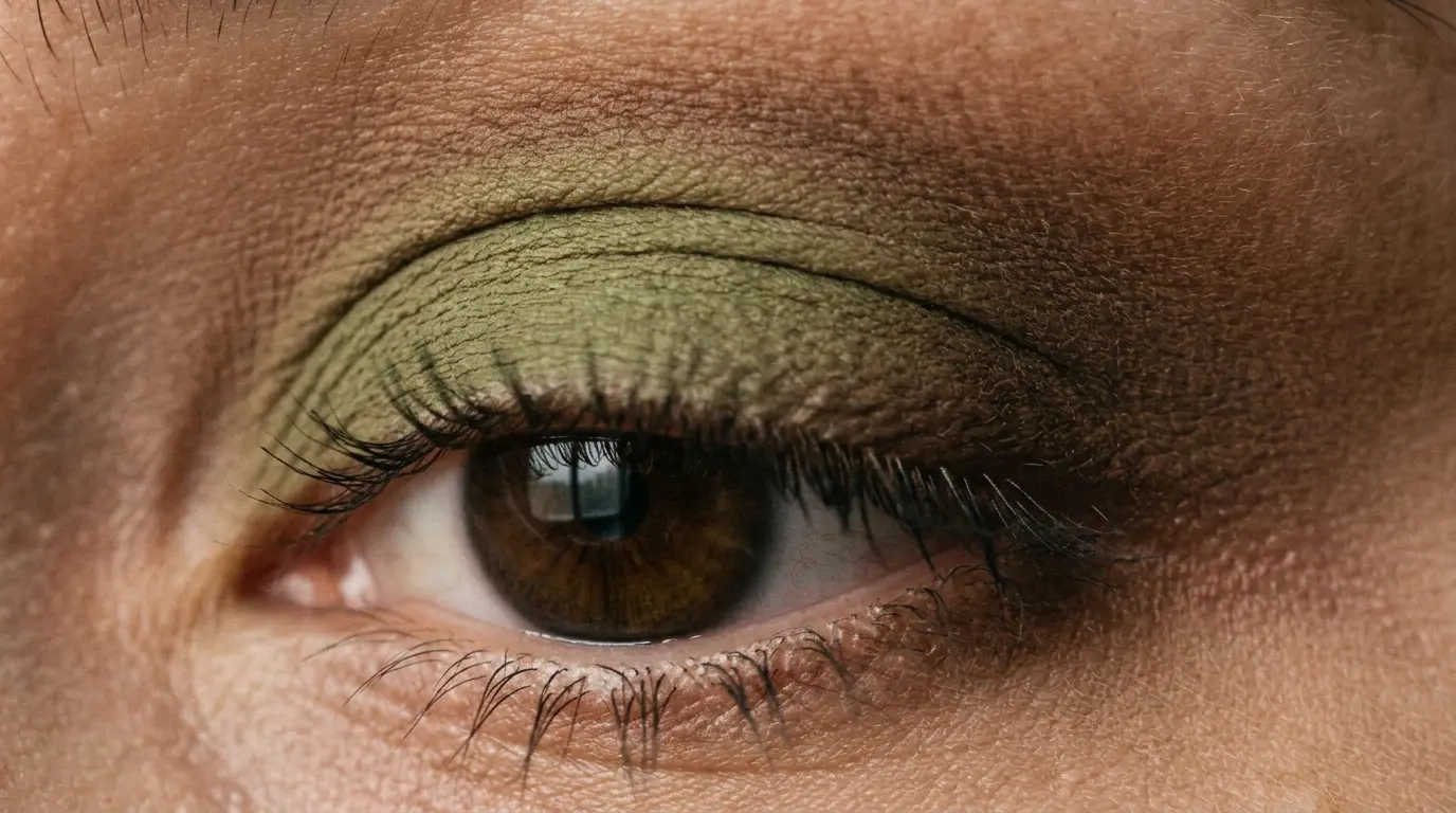 8. Green with a warm brown transition