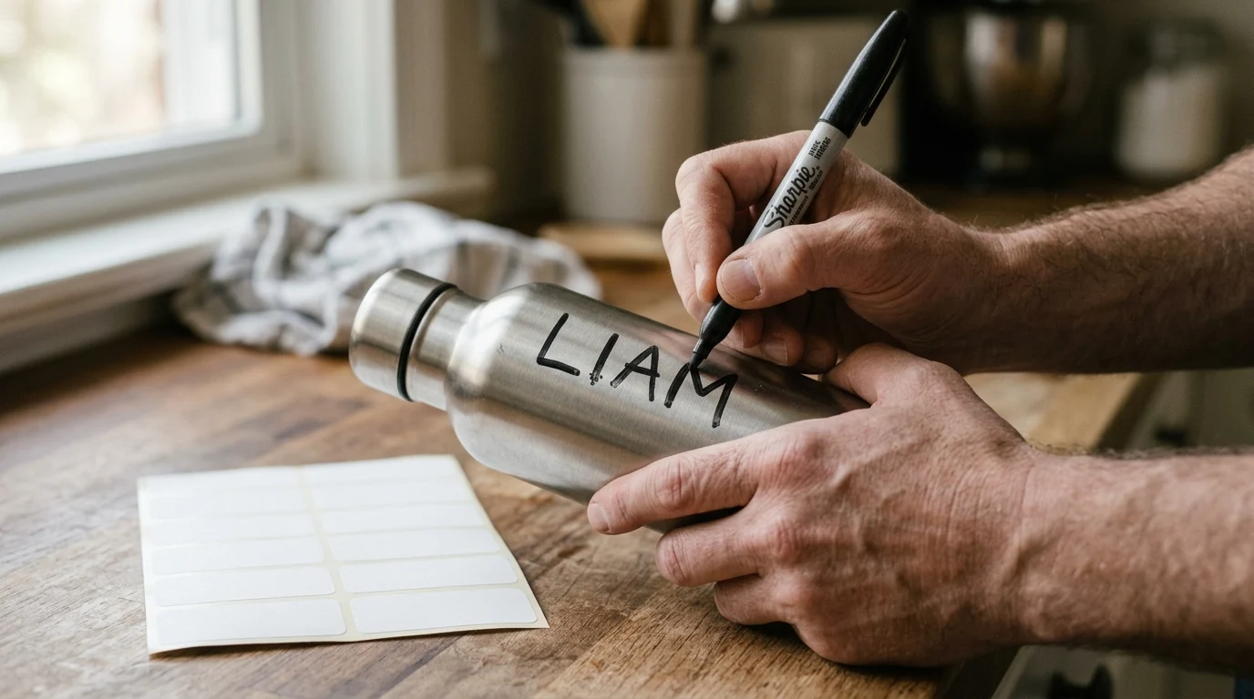 9. Label everything, even the boring stuff