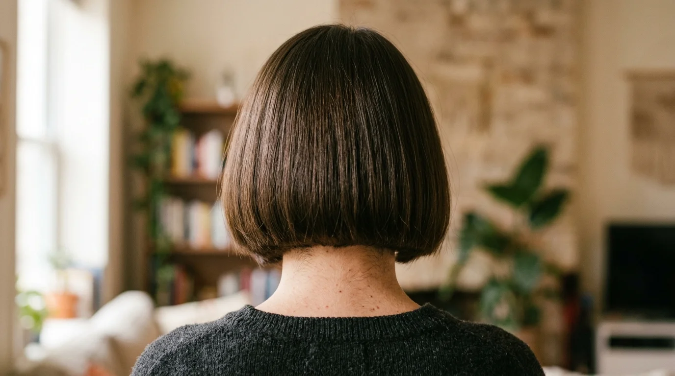 7. Layered bob for thick hair