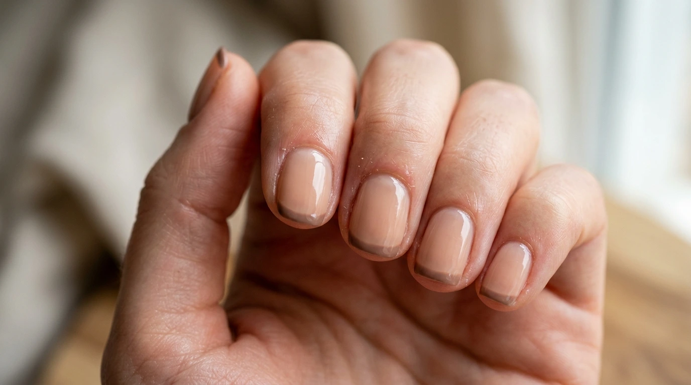 5. Micro French in a subtle colour