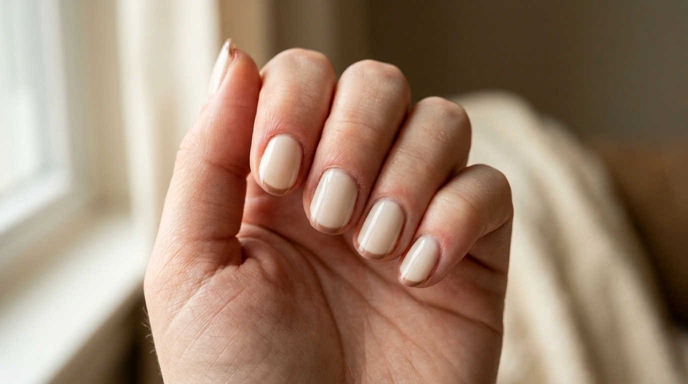 5. Micro french with a coloured tip