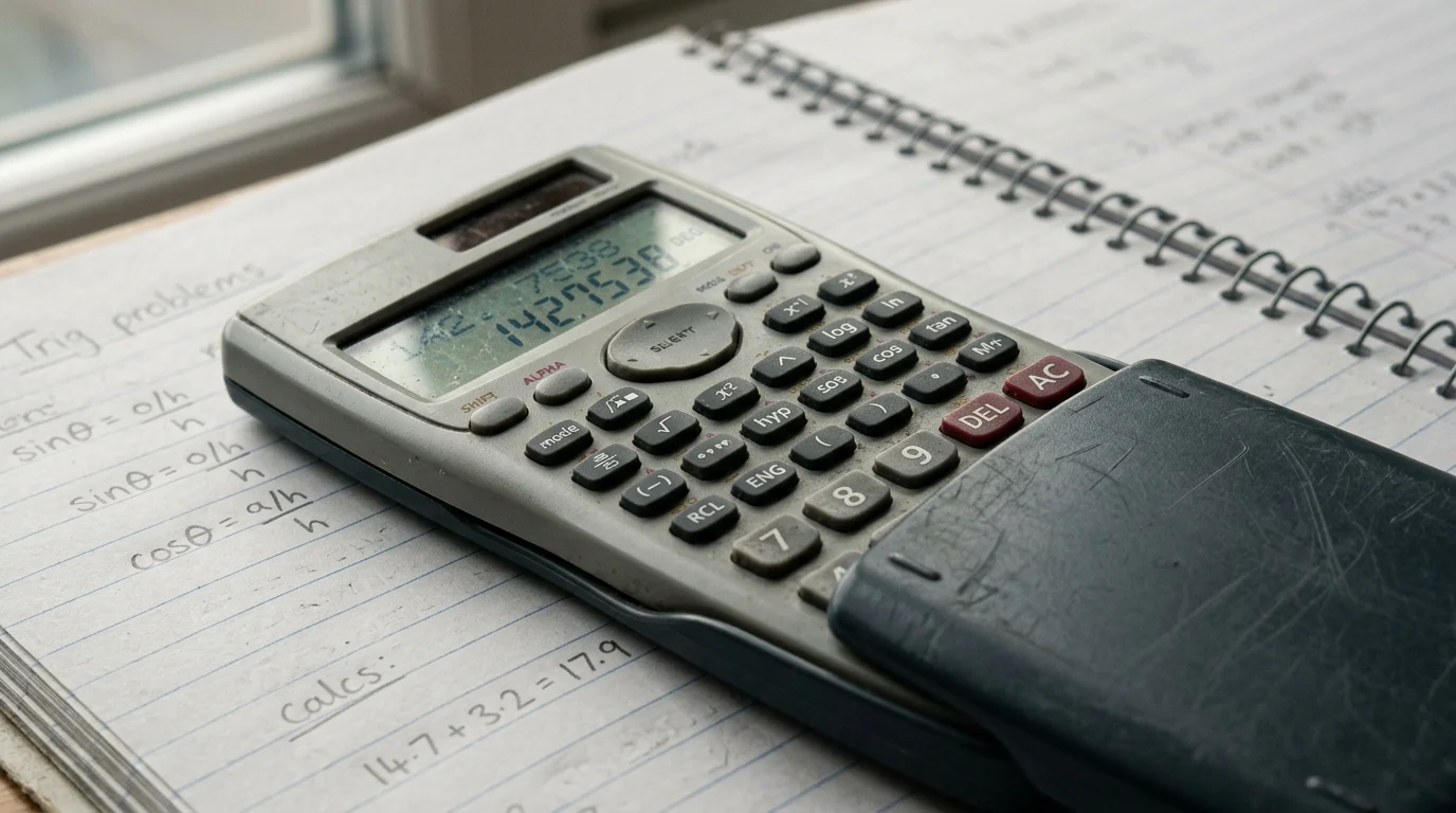 8. Proper scientific calculator if the subject needs it