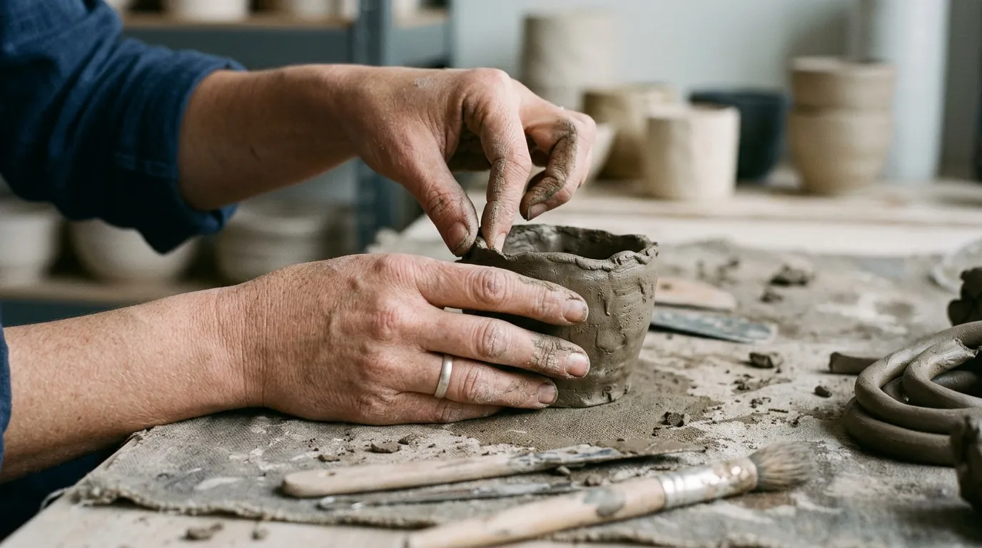 1. Start with hand building, not the wheel