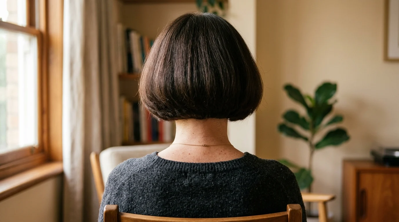 6. Thick hair needs internal weight removed