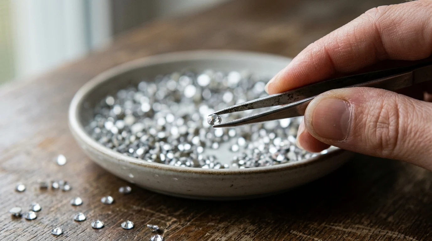 11. Tweezers, not fingers